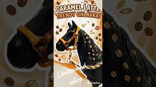 Ohlávka pro koně typu Schleich - Latte caramel