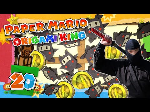 PAPER MARIO: THE ORIGAMI KING 📃 #20: Coinmaster auf Stromschnellen & Ninja-Suche im Ninja-Parcour