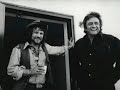 Johnny Cash & Waylon Jennings, "I Wish I Was Crazy Again." (Live Audio)