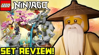 This Set ROCKS! BUT... 🐲 Ninjago Dragons Rising Dragon Stone Shrine Review! 71819