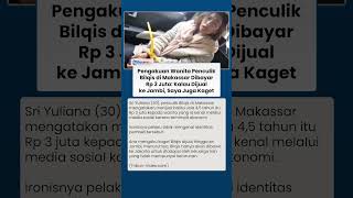 Tampang Penculik Bilqis di Makassar, Korban Dijual Rp 3 Juta ke Wanita Kenalan di Facebook