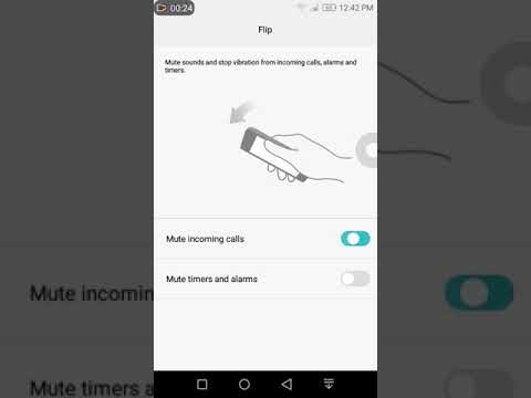 Huawei Y5 2017 Flip To Mute