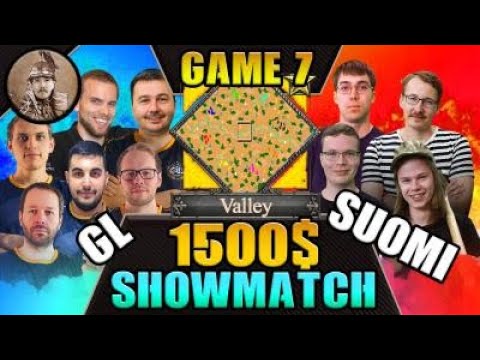 4vs4 1,500$ Showmatch Suomi vs GL Game 7 Valley