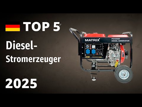 TOP—5. Beste Diesel-Stromerzeuger. Test & Vergleich 2025