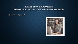 W2 Form Filing Deadline in 2024(Shorts)