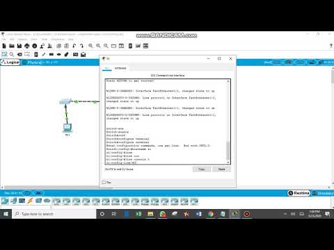 2.7.6 Packet Tracer - Implement Basic Connectivity