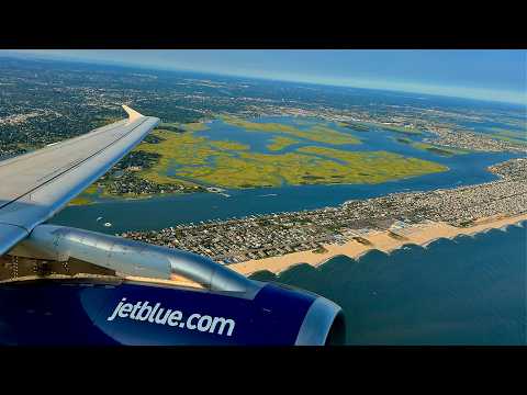 [4K] – Full Flight – JetBlue Airways – Airbus A320-232 – JFK-MCO – N603JB – B6483 – IFS 1097