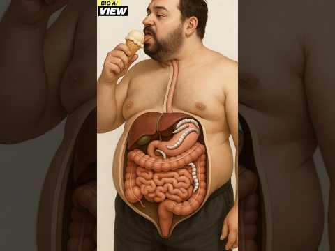 🍦 Ice Cream Journey Inside the Body! | Digestive System Explained