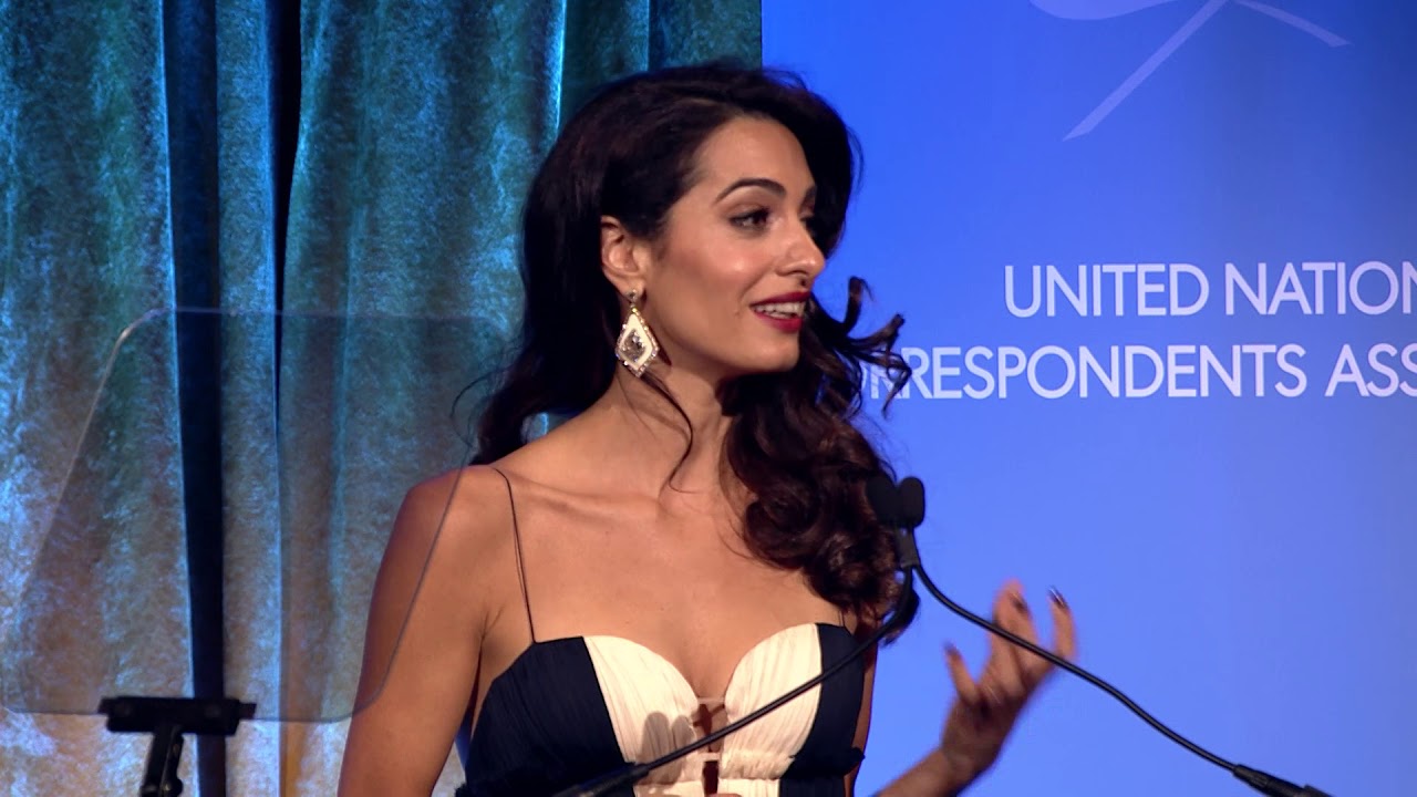 Amal Clooney -  2018 UNCA Global Citizen of the Year
