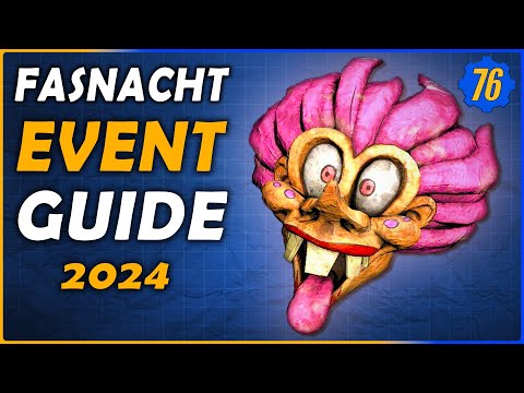 Fallout 76 ~ Fasnacht 2024 ~ Best Event of the Fallout Year! All New Masks, Hints & Tips