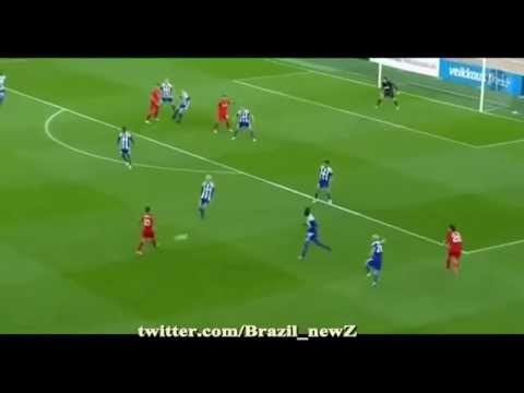 The Little Magician Philippe Coutinho NO-LOOK pass Vs HJK Helsinki 1/8/2015
