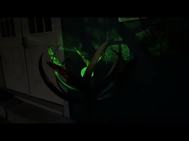Best Solar Lawn Garden Spinner for Night Display - alternate angle