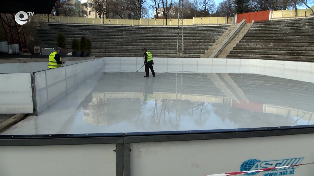 Температурен рекорд в Хасково! Топлото време затвори Ледената пързалка