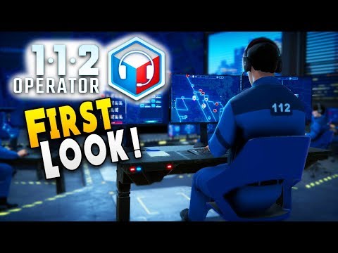 FIRST LOOK : First Day as a 112 Operator and This Happened - 112 Operator Gameplay - Alpha