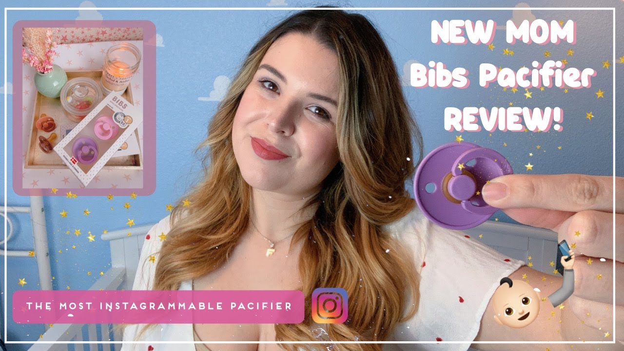 THE MOST INSTAGRAMMABLE PACIFIER | BIBS NEWBORN PACIFIER REVIEW | HOW TO CLEAN | SIZES | COLORS |