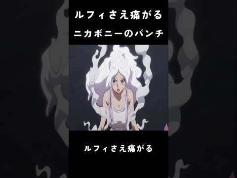 ルフィさえ痛がるニカボニーのパンチ #ワンピース #onepiece