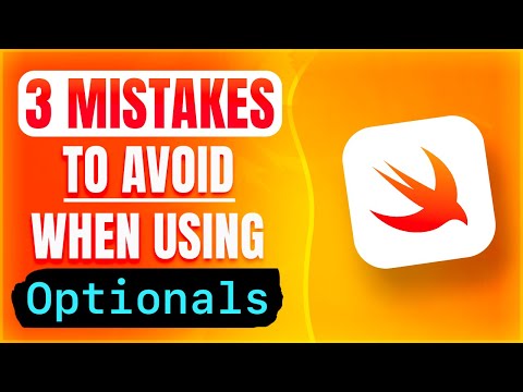 3 MISTAKES to avoid when using Optionals in Swift 😌 thumbnail