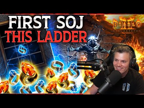 My FIRST SOJ THIS LADDER - Diablo 2 Resurrected - Drop Highlight