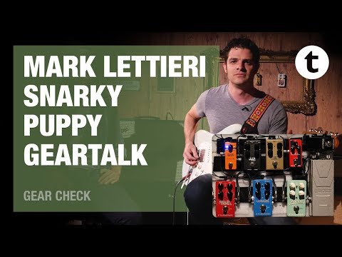 Mark Lettieri | Snarky Puppy | Best pedalboard for traveling | Thomann — Thomann's Guitars & Basses