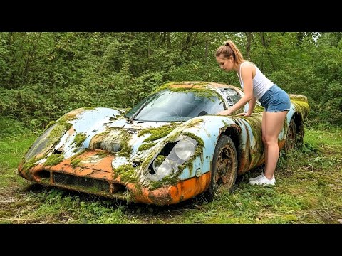 ASMR Car Restoration | Rebuilding a $14 Million Abandoned Porsche 917