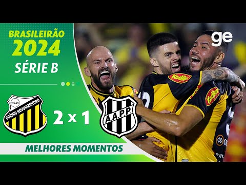 Gols e lances de Novorizontino x Ponte Preta