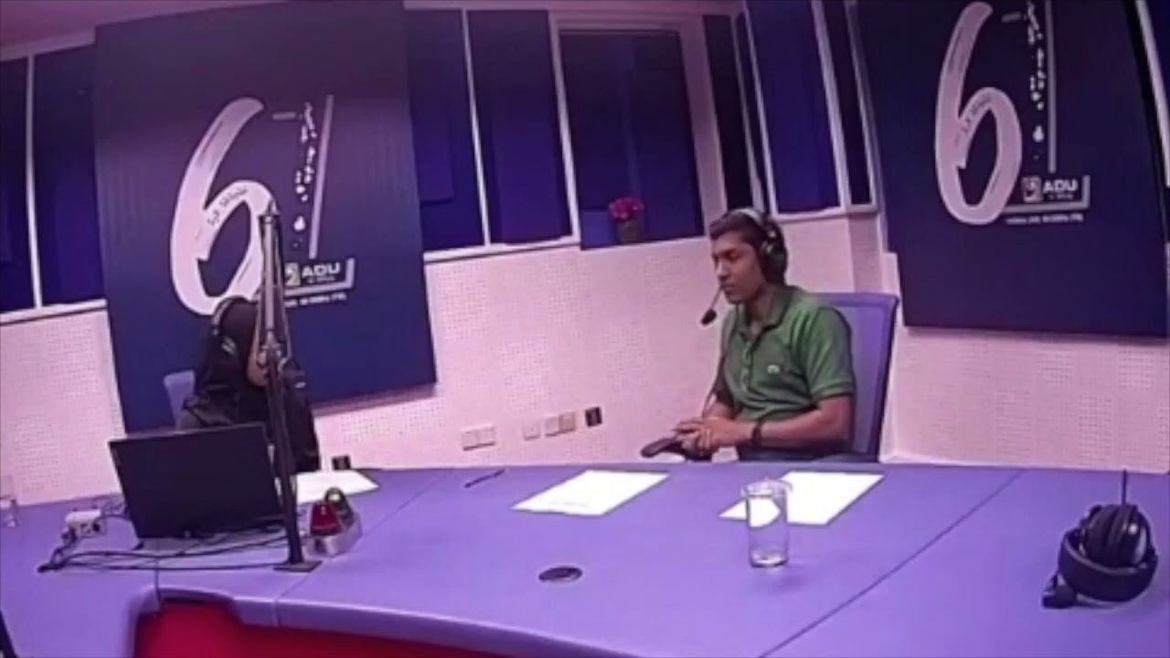 Dr Karthik Damodharan's interview on Maldives' premier radio about genicular artery embolisation