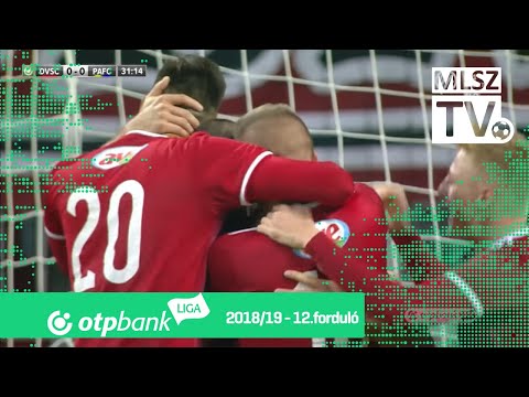 Könyves Norbert gólja a DVSC - Puskás Akadémia FC mérkőzésen