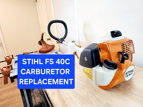 Stihl FS 40C Trimmer Carburetor Replacement