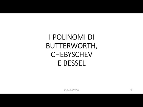 FILTRI LEZIONE 5 - I POLINOMI APPROSSIMATIVI