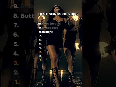 THE 10 BEST SONGS OF 2006 😳 #music #2000s #2006 #throwbacksongs