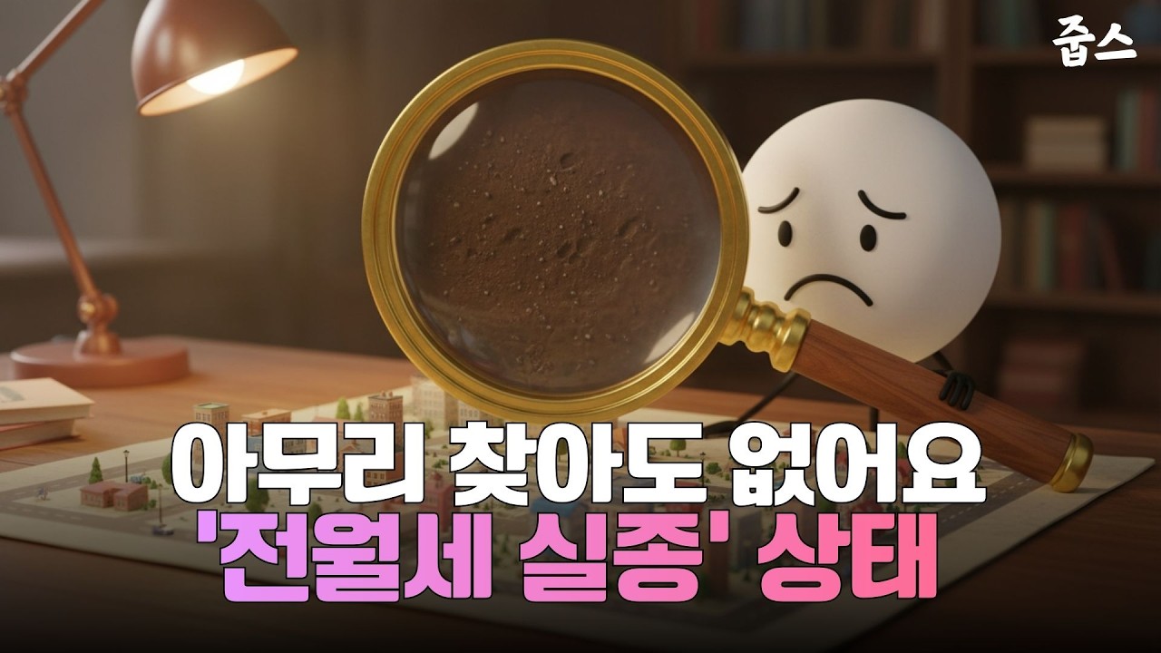 아무리 찾아도 없어요 '전월세 실종' 상태