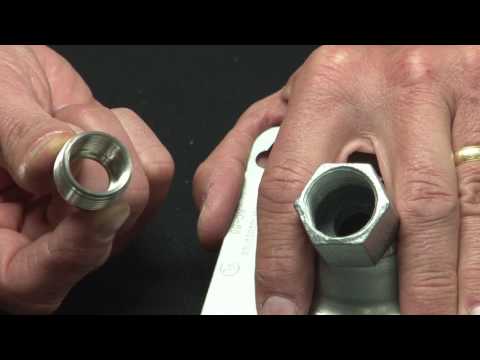 3/4 to 1/2 in. Stainless Steel Reducing Bushing