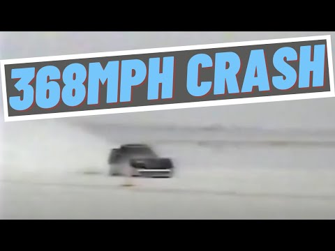 Fastest Woman Crashing her Rocket Car!