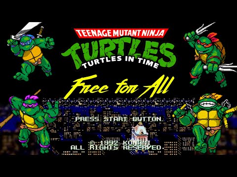 TMNT: Turtles in Time VS Hyperstone Heist VS Reshelled - Free for All