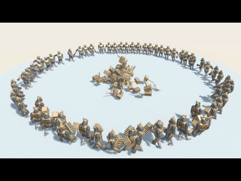 Every Unit surrounded by GHOR HAMMER - Animal Revolt Battle Simulator