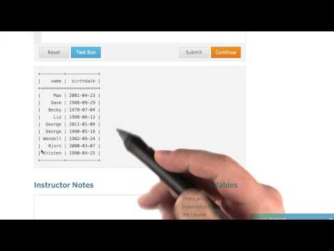 Talk to the Zoo Database Intro to Relational Databases