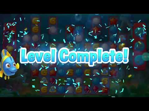 Fishdom Hard Level 9004 (with Double Lightning and timed bombs) @choraelmin