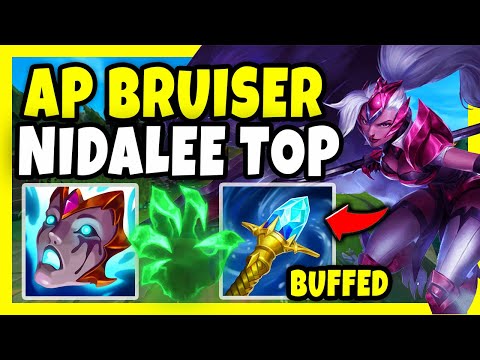 The *NEW BEST* Nidalee Top Build In Season 12 *Ranked* Double Burn Nidalee!