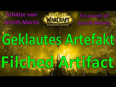WoW - Geklautes Artefakt / Filched Artifact - Schätze von Zereth Mortis / Treasures of Zereth Mortis