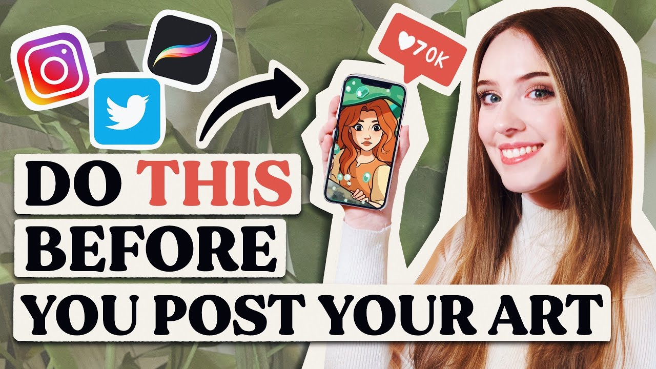 Do These 5 THINGS Before You Post Your Artwork Online
