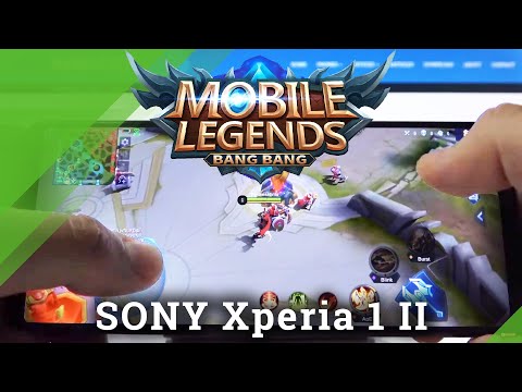 Mobile Legends on SONY XPERIA 1 II - Check Performance / FPS / Graphic
