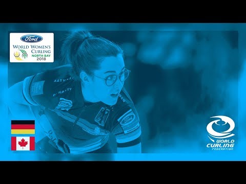 Germany v Canada - Round-robin - Ford World Women's Curling Championships 2018