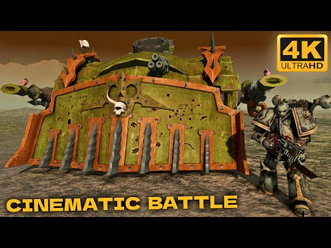 ULTIMATE MOD WARHAMMER 40K - Death Guard vs Space Marines | Men of War: Assault Squad 2 (4K)