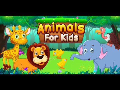 Animal Games for 3-5 Year Kids Video