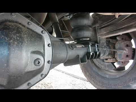 Rear Airbag Suspension Installation & Lessons Learned