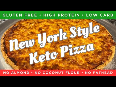 New York Style Keto Pizza | #Glutenfree | #LowCarb | #Highprotein