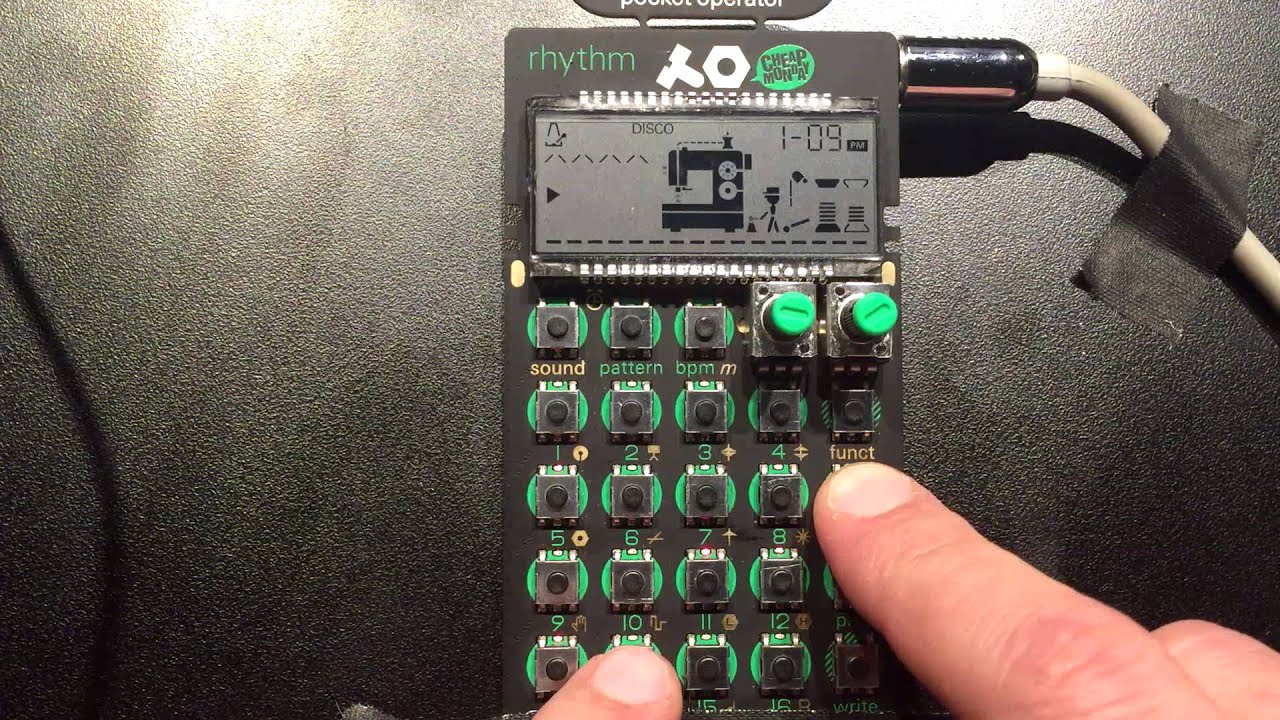 Pocket Operator PO-12 Rhythm by Teenage Engineering pt. 1 - YouTube