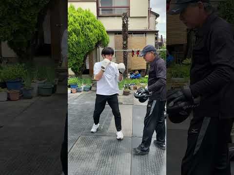 せんどー練習71日目のジャブ(ラスト)