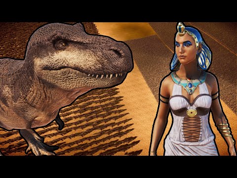 1 MILLION T-REX vs 60,000 CLEOPATRA | UEBS 2