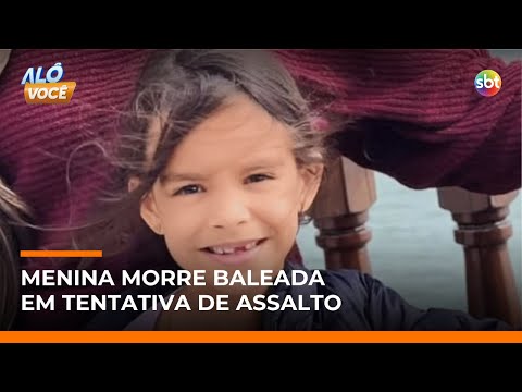 Tiro atravessa lataria e menina morre baleada em tentativa de assalto 